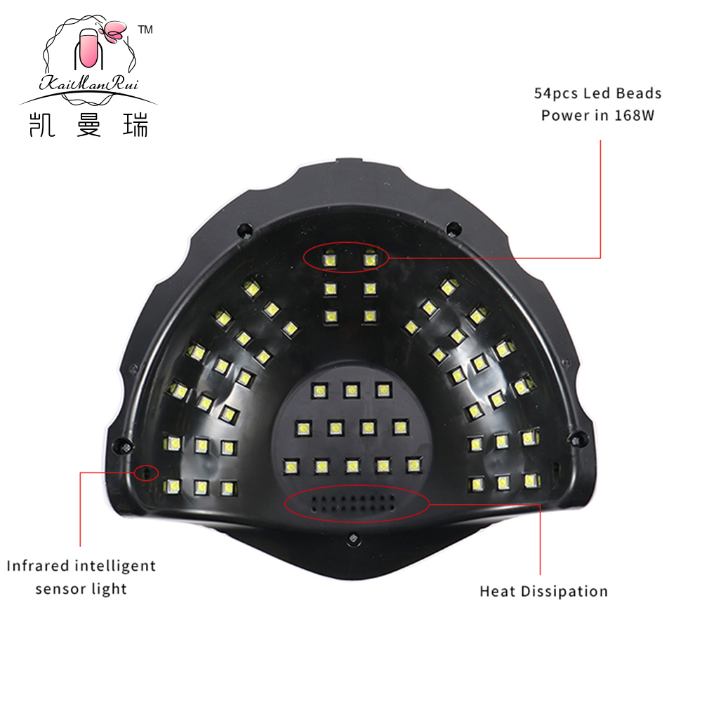 lampada per unghie a pulsante a quattro velocità sunY1